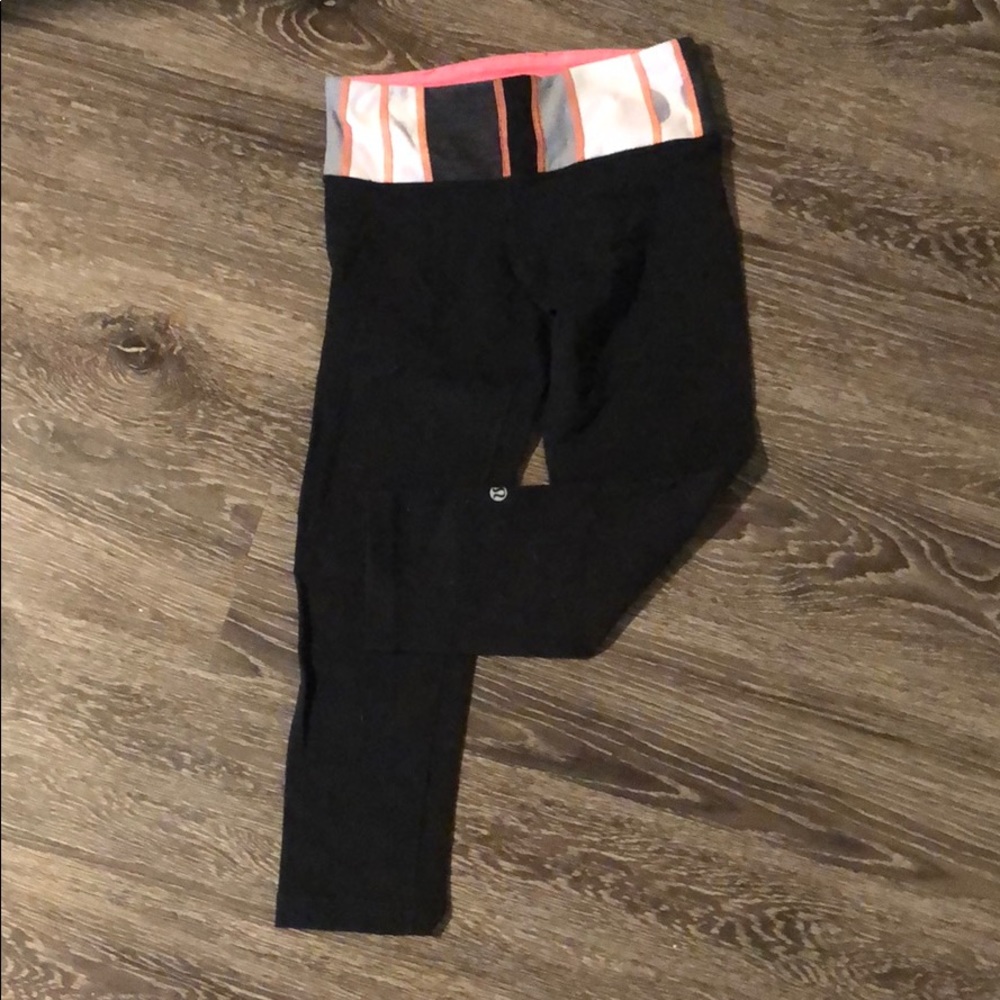 Lululemon wunder under reversible crop
